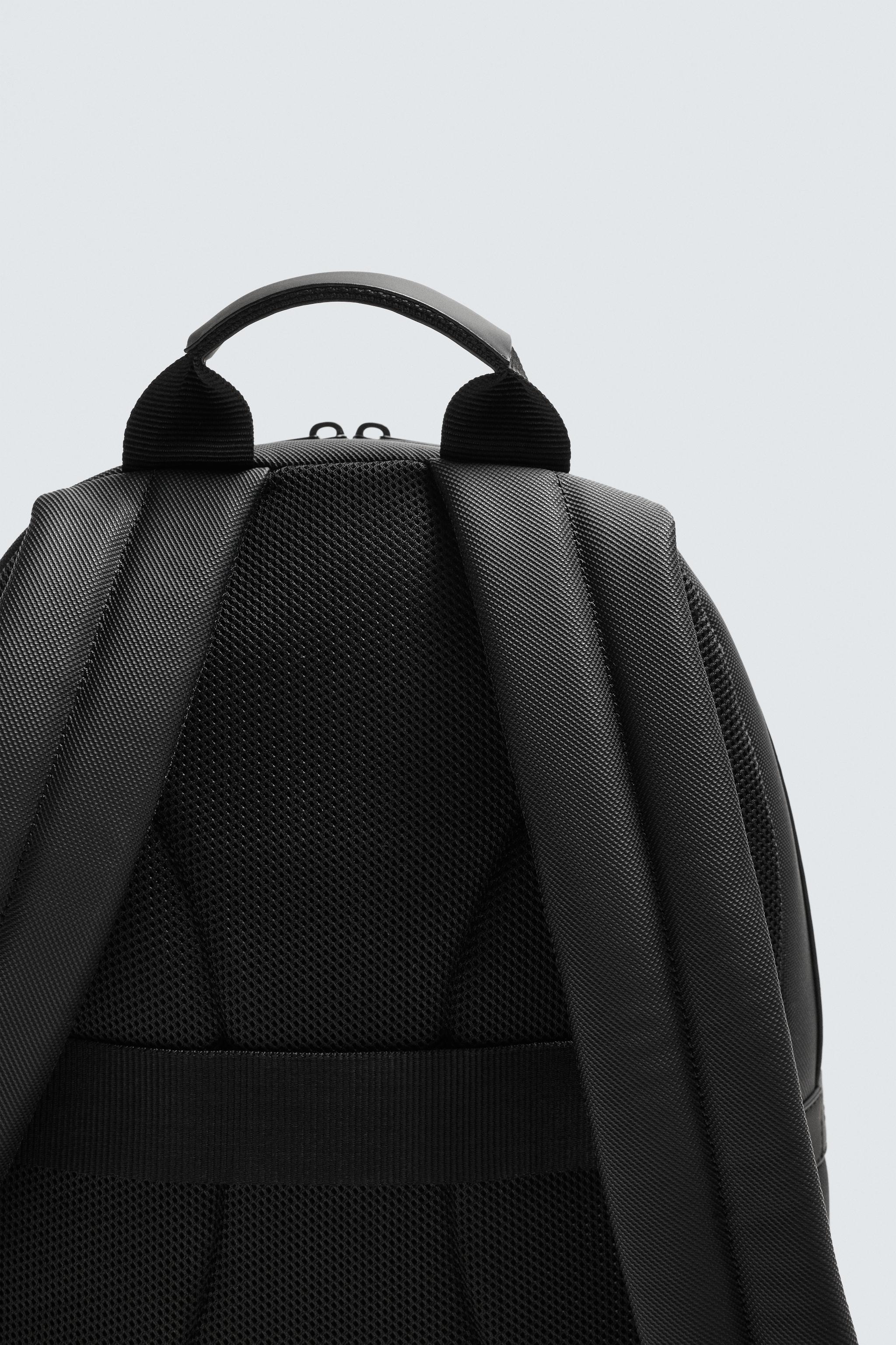 RUBBERIZED TEXTURE BACKPACK